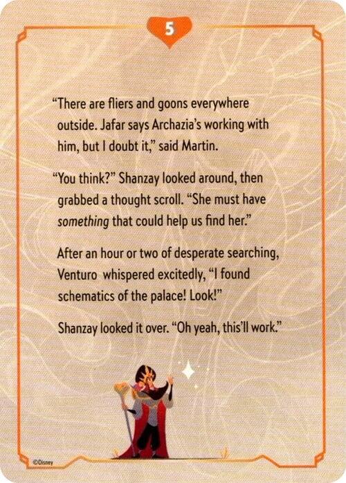 Reign of Jafar Lore Card (5 of 19) - Disney Lorcana