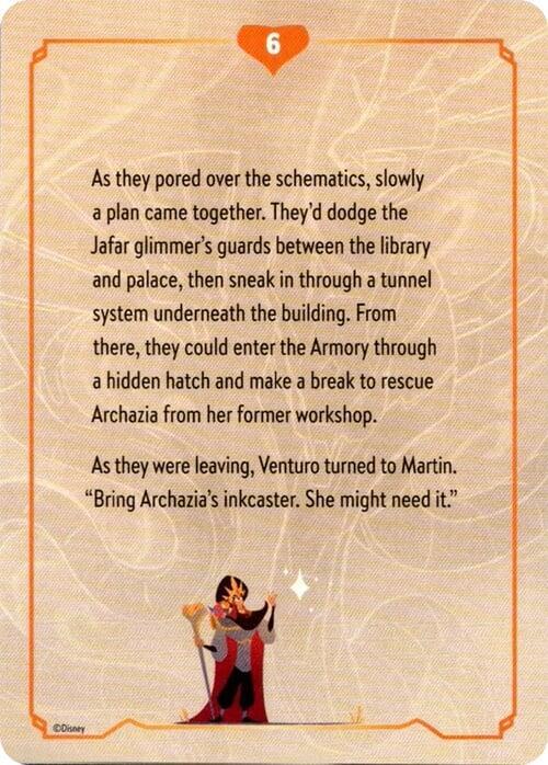 Reign of Jafar Lore Card (6 of 19) - Disney Lorcana