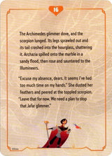Reign of Jafar Lore Card (16 of 19) - Disney Lorcana