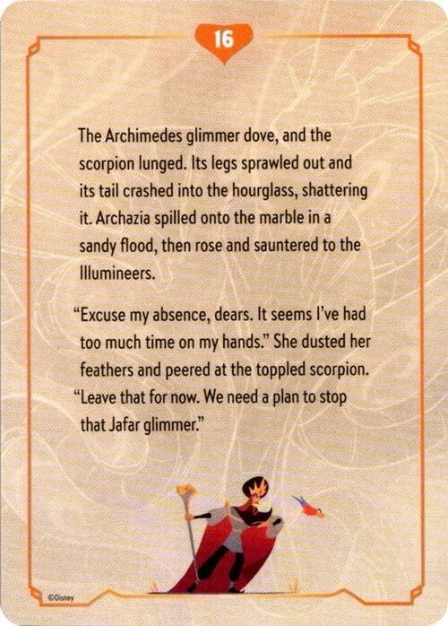 Reign of Jafar Lore Card (16 of 19) - Disney Lorcana