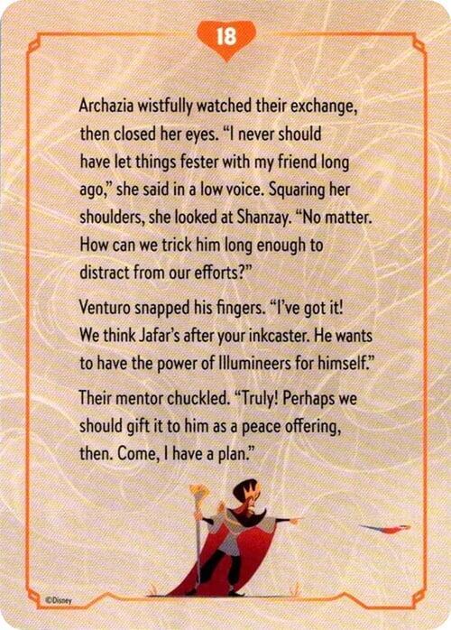 Reign of Jafar Lore Card (18 of 19) - Disney Lorcana