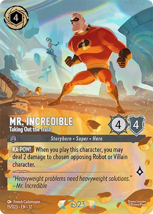 Mr. Incredible - Taking Out the Trash - Disney Lorcana