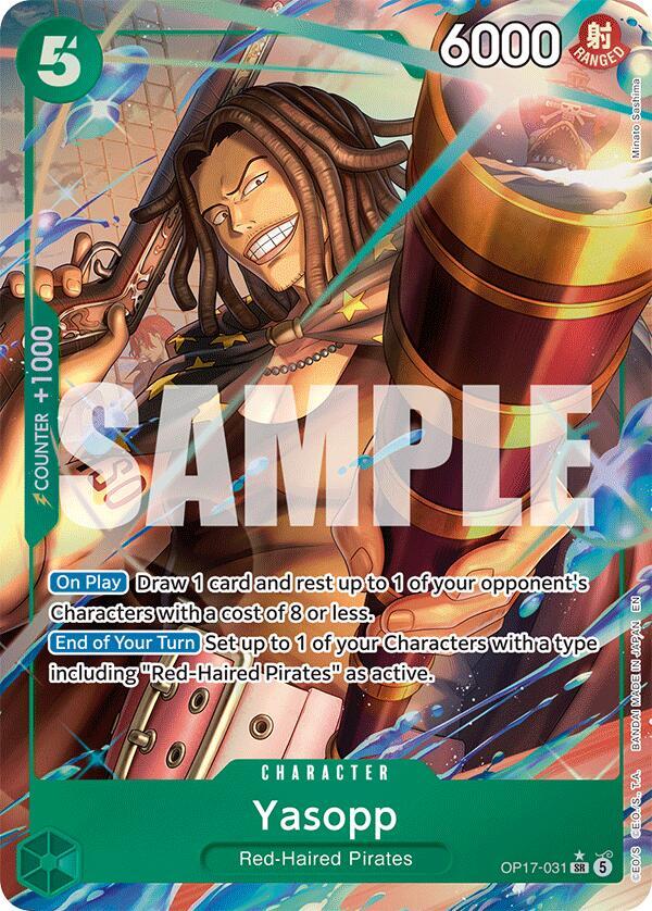 Yasopp (Alternate Art) - One Piece Card Game