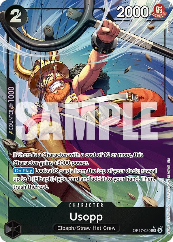Usopp (Alternate Art) - One Piece Card Game