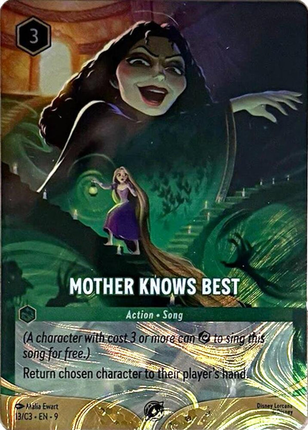 Mother Knows Best (Foil) (DLPC 13) - Disney Lorcana
