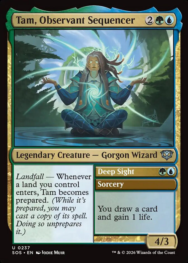 Tam, Observant Sequencer - Magic: The Gathering