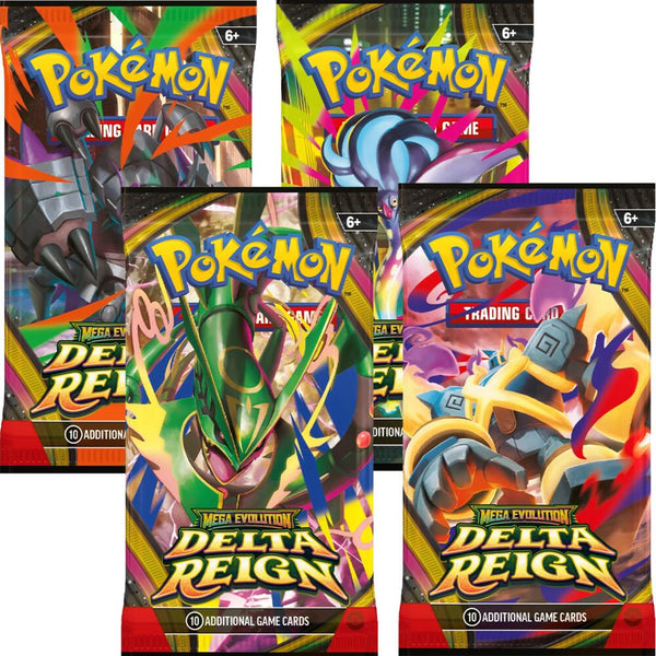 Delta Reign Booster Pack Art Bundle [Set of 4] - Pokémon