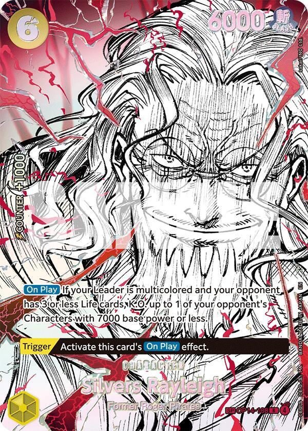 Silvers Rayleigh (OP14-108) (SP) - One Piece Card Game