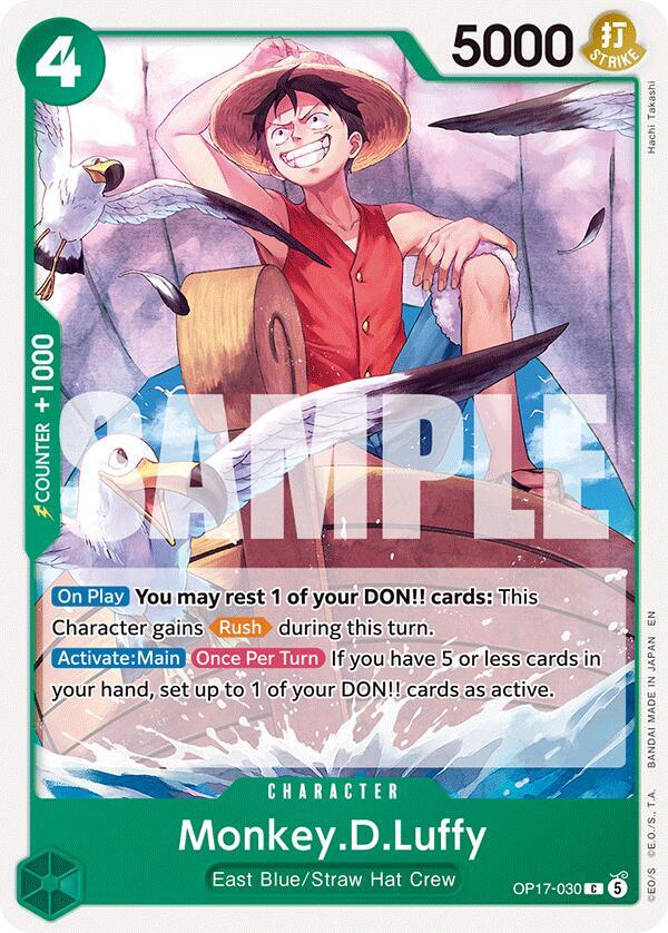 Monkey.D.Luffy (030) - One Piece Card Game