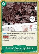 I Think He's Seen an Ugly Future... - One Piece Card Game