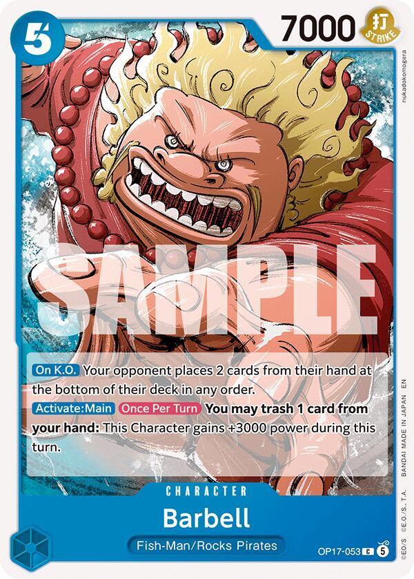 Barbell - One Piece Card Game