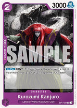 Kurozumi Kanjuro - One Piece Card Game