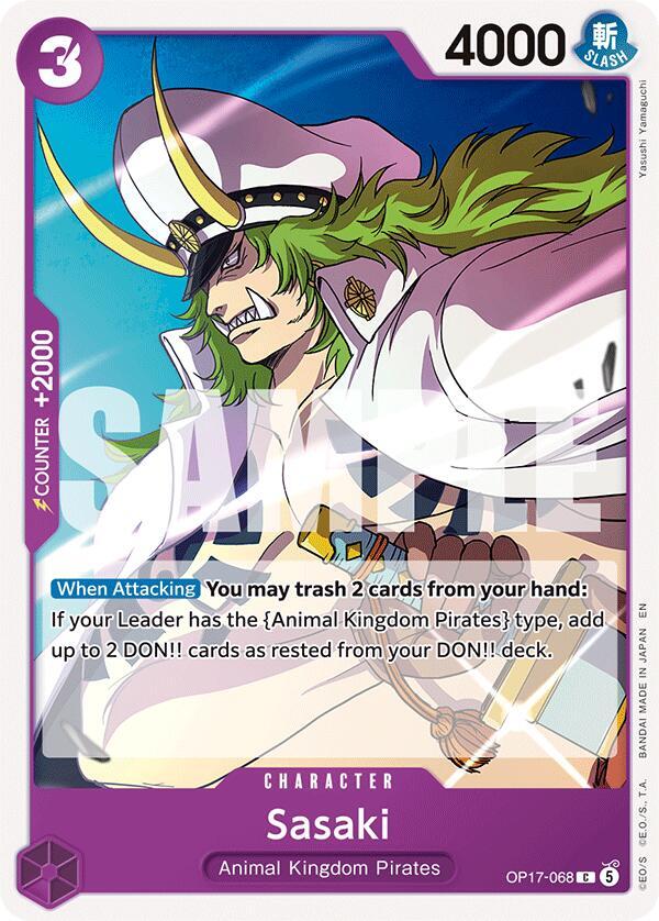 Sasaki - One Piece Card Game