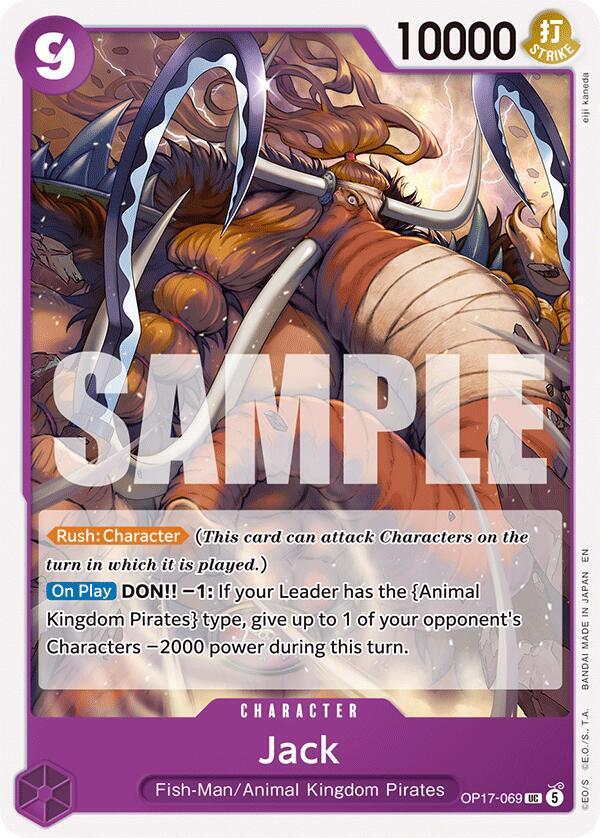 Jack - One Piece Card Game