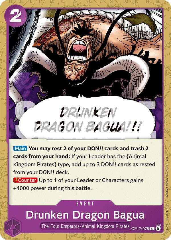 Drunken Dragon Bagua - One Piece Card Game