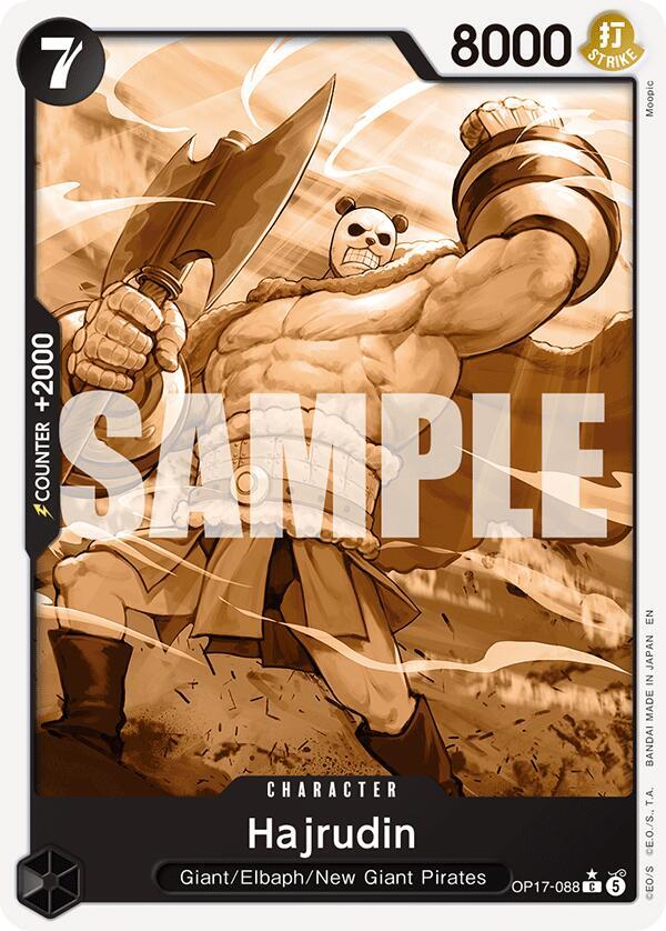 Hajrudin (Pandaman Art) - One Piece Card Game