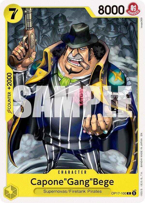 Capone"Gang"Bege - One Piece Card Game