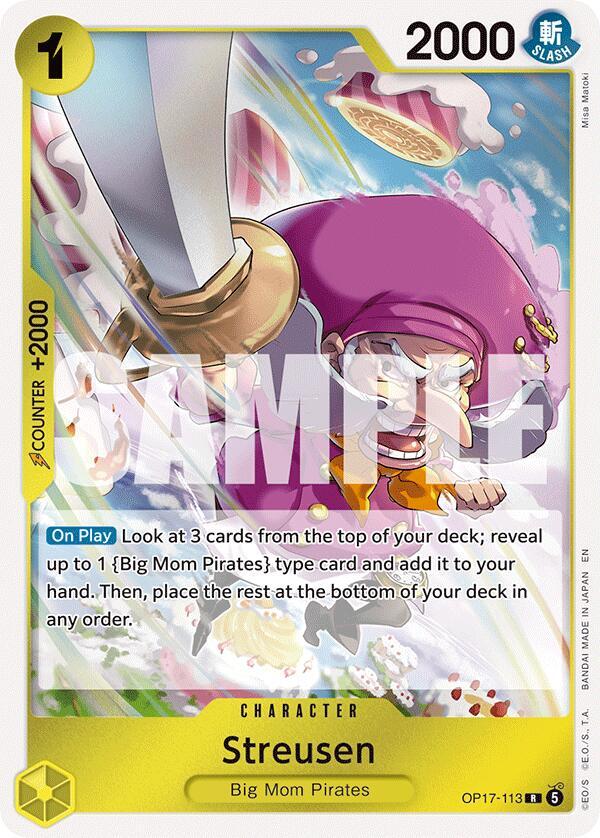 Streusen (113) - One Piece Card Game