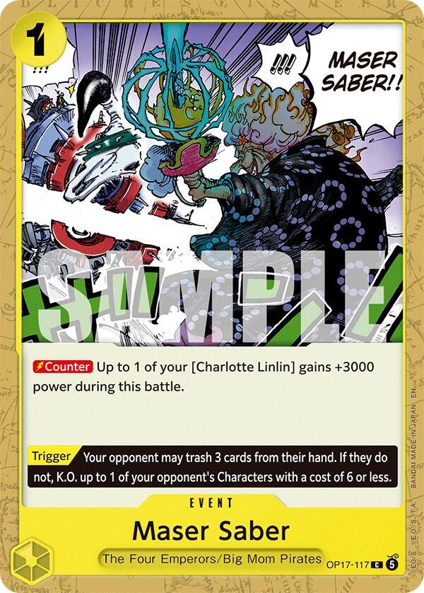 Maser Saber - One Piece Card Game