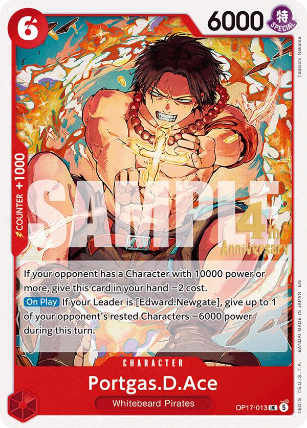 Portgas.D.Ace - One Piece Card Game