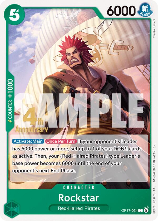 Rockstar - One Piece Card Game