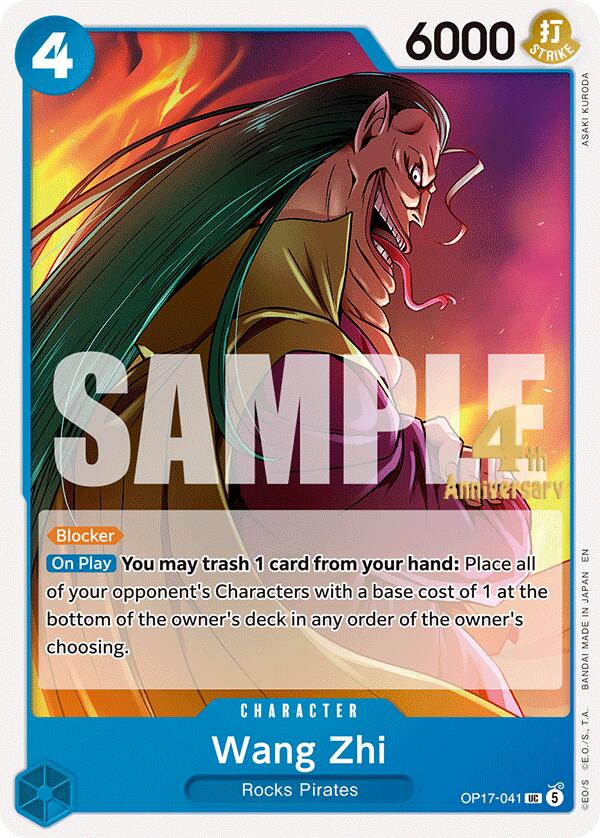Wang Zhi - One Piece Card Game
