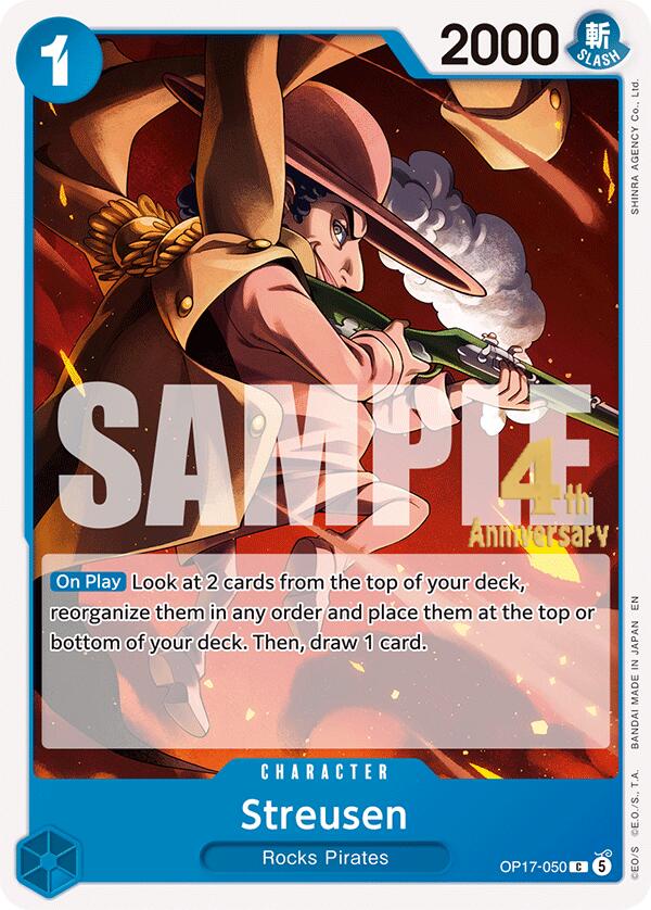 Streusen (050) - One Piece Card Game