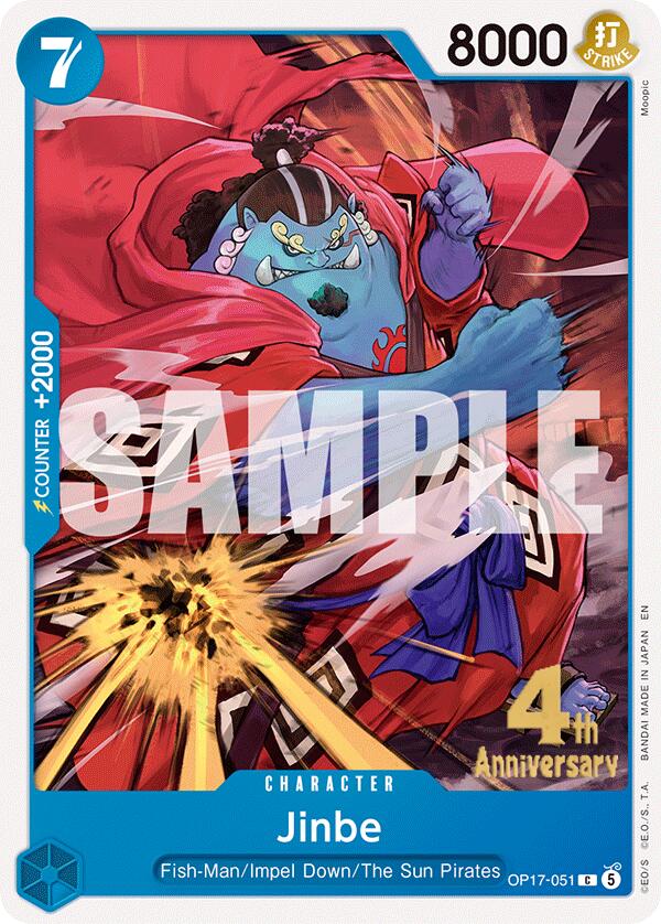 Jinbe (051) - One Piece Card Game