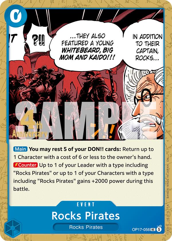 Rocks Pirates - One Piece Card Game
