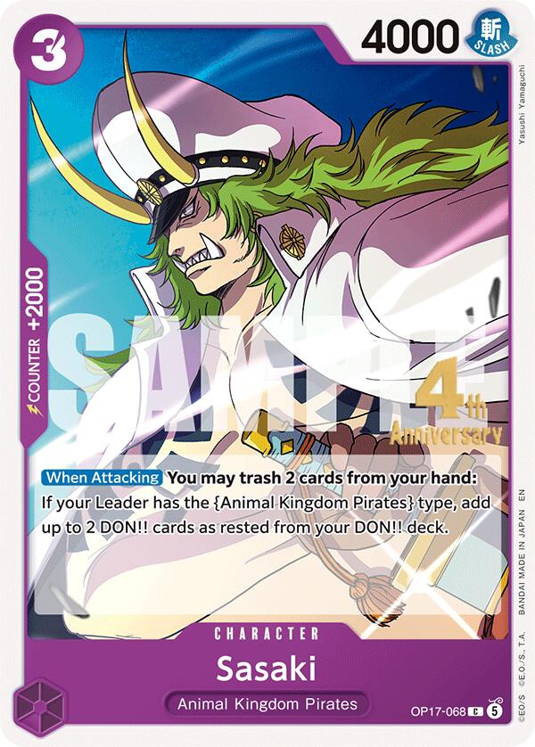 Sasaki - One Piece Card Game