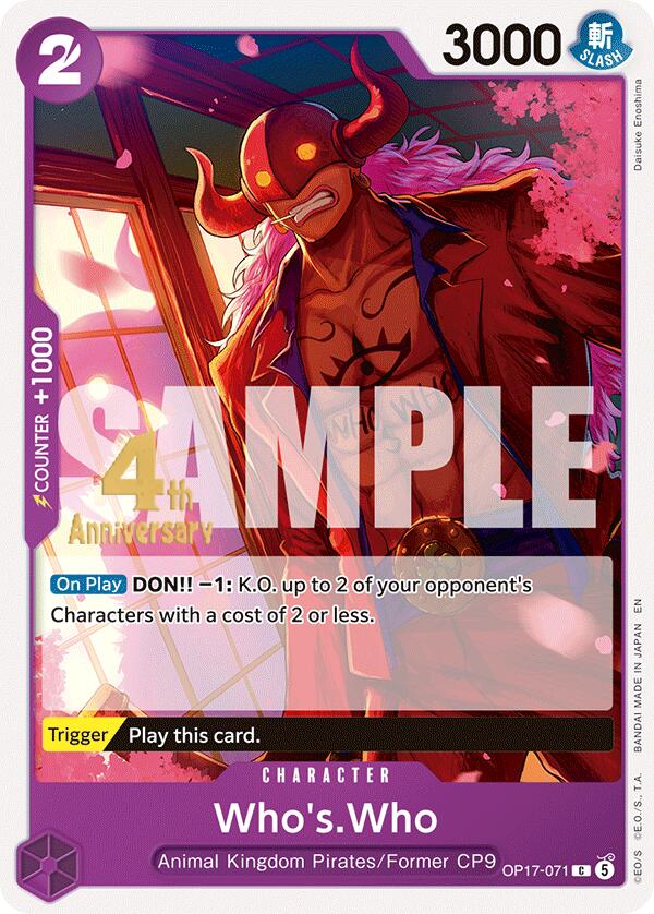 Who's.Who - One Piece Card Game