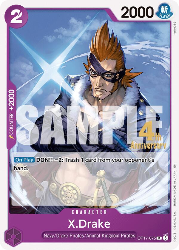 X.Drake - One Piece Card Game