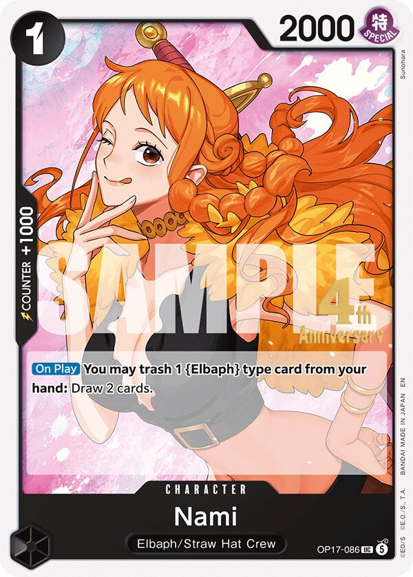 Nami (086) - One Piece Card Game