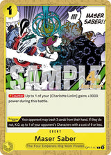Maser Saber - One Piece Card Game
