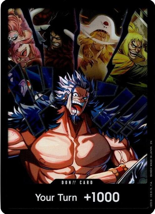 DON!! Card (Alternate Art) (Rocks) (OP17) - One Piece Card Game