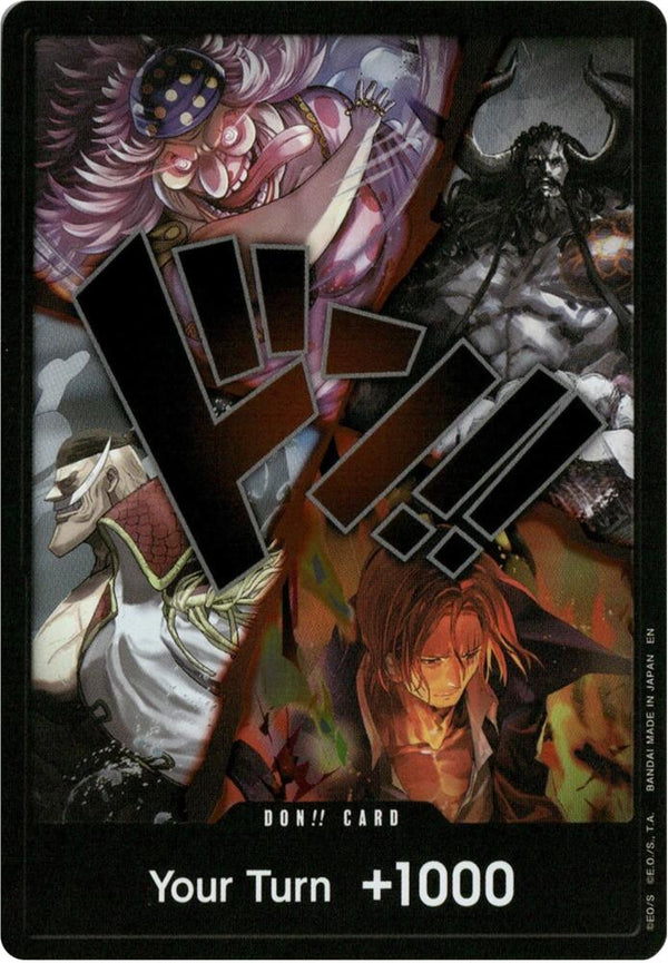 DON!! Card (Alternate Art) (The Four Emperors) (OP17) - One Piece Card Game