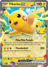 Pikachu ex - 053/128 (30C 053/128) - Pokémon