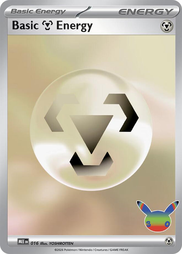 Basic Metal Energy - 016 (30th Celebration) (MEE 016) - Pokémon