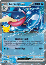 Greninja ex - 099 (30th Celebration) (MEP 099) - Pokémon