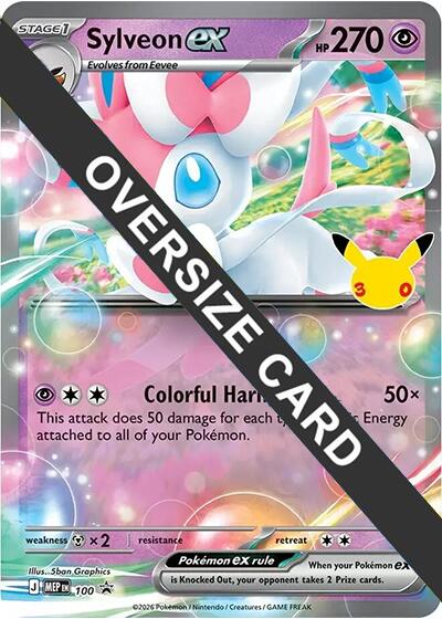 Sylveon ex - 100 (30th Celebration) (PR 100) - Pokémon