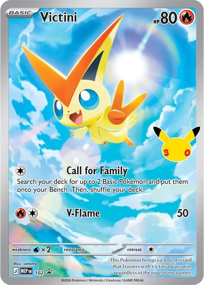 Victini - 102 (30th Celebration)