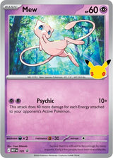 Mew - 105 (30th Celebration) - Pokémon