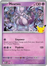 Mewtwo - 104 (30th Celebration) (MEP 104) - Pokémon