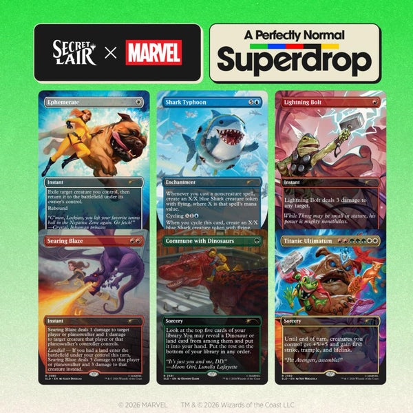 Secret Lair Drop: Secret Lair x Marvel: Earth's Mightiest Pets - Non-Foil Edition - Magic: The Gathering