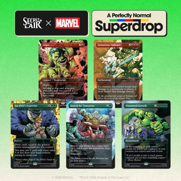 Secret Lair Drop: Secret Lair x Marvel: Hulk SMASH! - Non-Foil Edition - Magic: The Gathering
