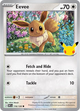 Eevee - 116/128 (30C 116/128) - Pokémon