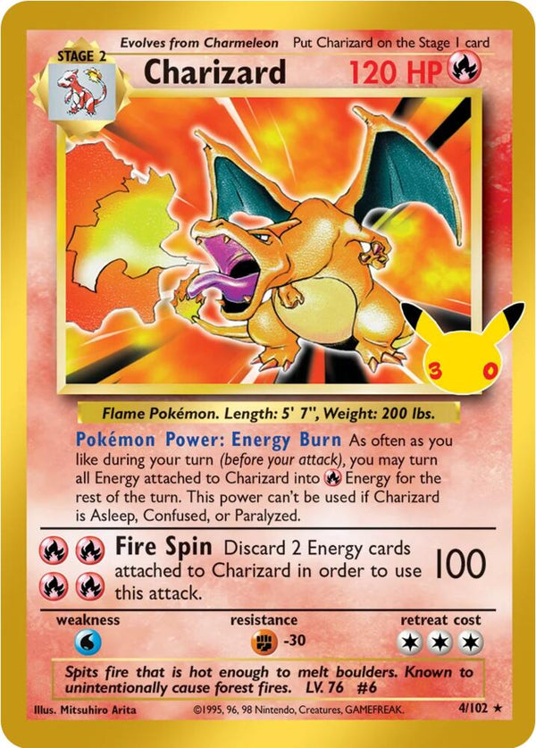 Charizard (30C 4/102) - Pokémon