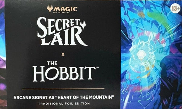 Secret Lair Drop: Secret Lair x The Hobbit - Arcane Signet As "Heat of the Mountain"  - Traditional Foil Edition - Magic: The Gathering