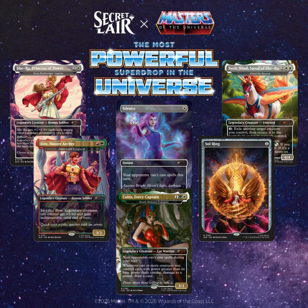 Secret Lair Drop: Secret Lair x Masters of the Universe: She-Ra, Princess of Power - Non-Foil Edition (SLD) - Magic: The Gathering