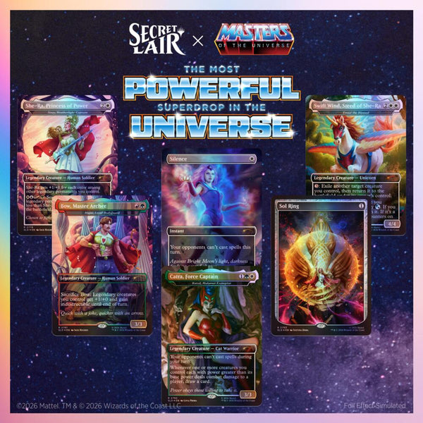 Secret Lair Drop: Secret Lair x Masters of the Universe: She-Ra, Princess of Power - Traditional Foil Edition (SLD) - Magic: The Gathering